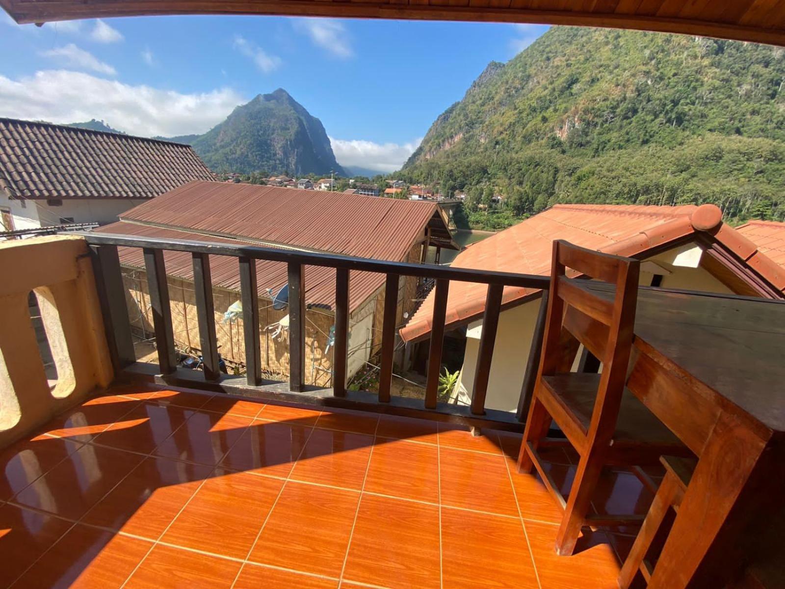 Hotel Cam U View Bungalow à Nongkhiaw Extérieur photo