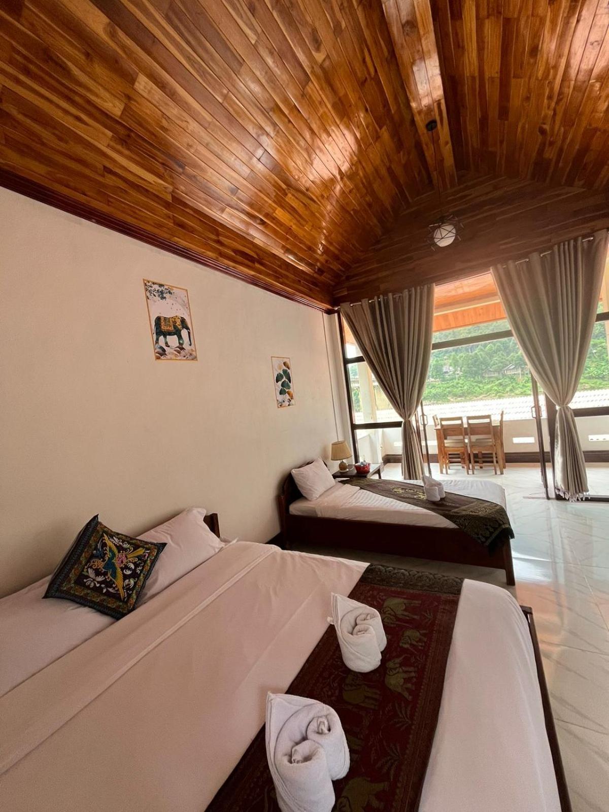 Hotel Cam U View Bungalow à Nongkhiaw Extérieur photo