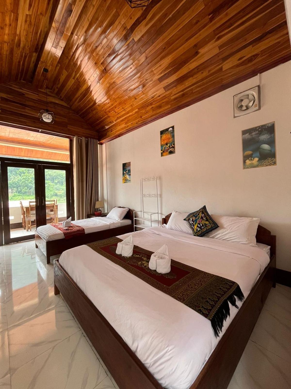 Hotel Cam U View Bungalow à Nongkhiaw Extérieur photo