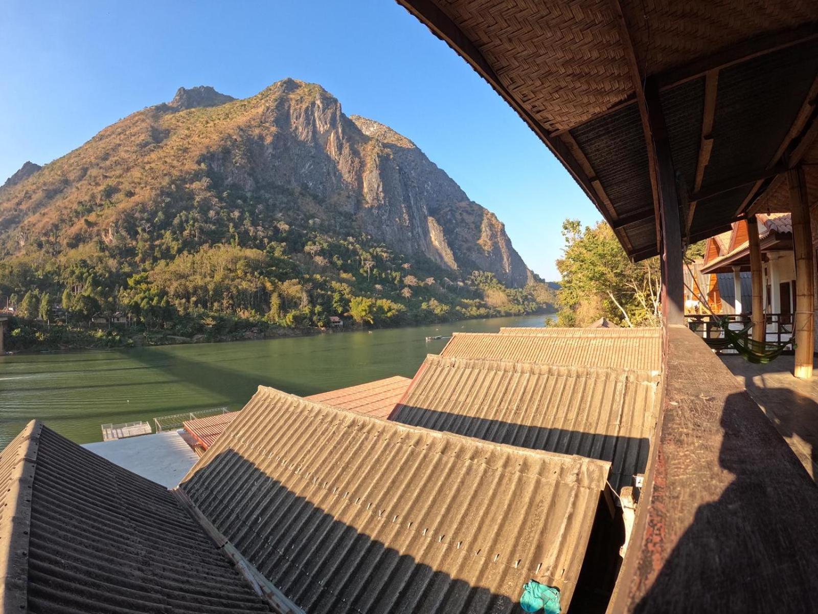 Hotel Cam U View Bungalow à Nongkhiaw Extérieur photo